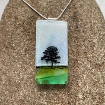 Country landscape pendant